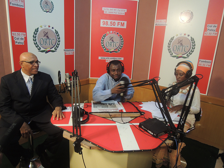 image 12e anniversaire de l’Office de radio et télévision des Comores / La matinale de l’Ortc désormais télévisée
